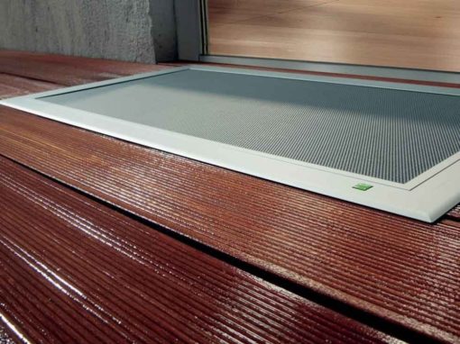 Lichtschachtabdeckung für Kellerlichtschächte und Terrassenbeläge