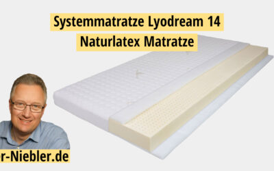 Lyodream 14 Naturlatex Matratze