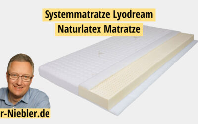 Systemmatratze Lyodream Naturlatex Matratze